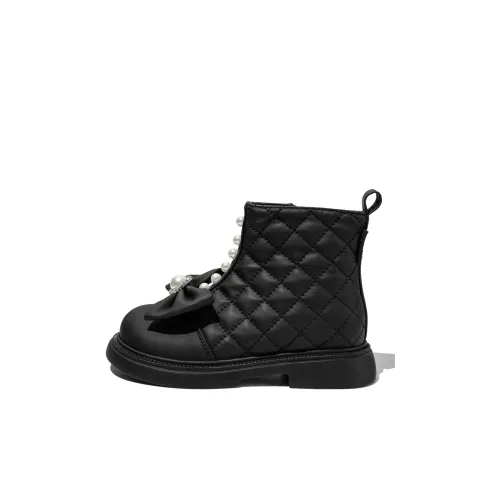 BELLE Slip-resistant Knee High Детские ботинки Черный Детский