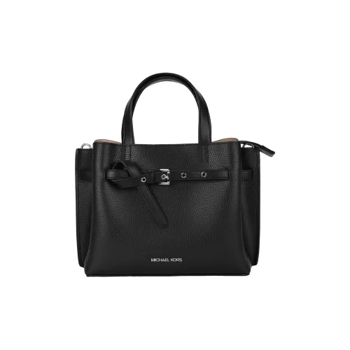 MICHAEL KORS Эмилия Кожа Сумка через плечо Сумка Маленькая Женская Черная