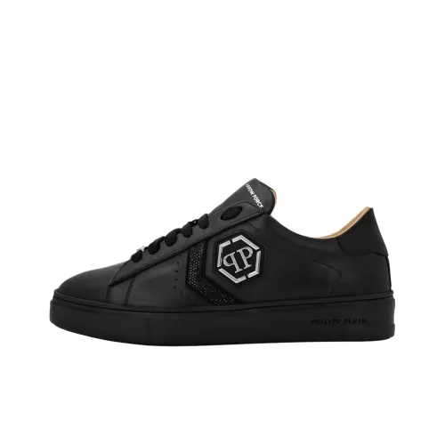 PHILIPP PLEIN Hexagon Low Топ Скейтборд Кроссовки Унисекс Черный