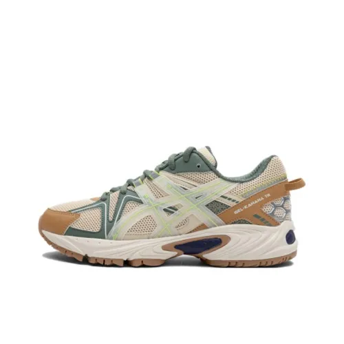 Asics Gel Kahana TR Амортизация Kids Lifestyle Shoes Бежевый Коричневый Зеленый Подростки