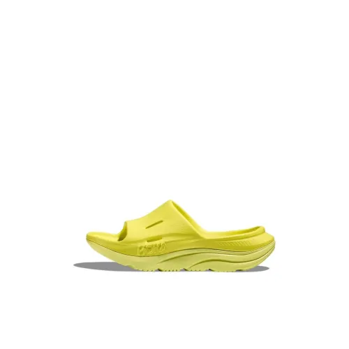 HOKA ONE ONE Ora Recovery Slide 3 Детские уличные тапочки Желтый Kids