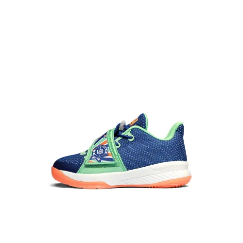 Айверсон Дышащий Поддерживающий И Легкий Низкий Топ Детская Баскетбольная Обувь Цветной Синий Озерный Зеленый Детский