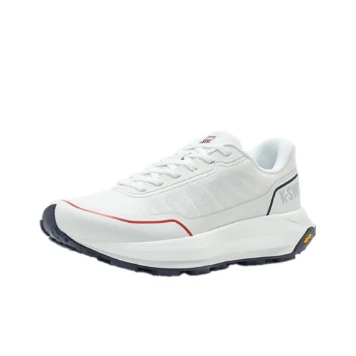 K·SWISS Беговые кроссовки Low Топ Белый/Черный/Красный Женские