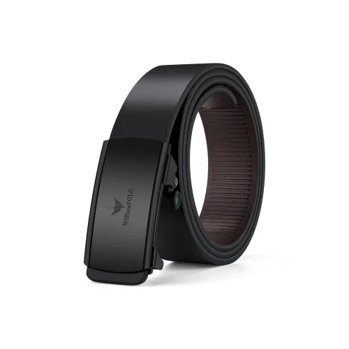 WilliamPOLO Alloy Leather Belts Men's