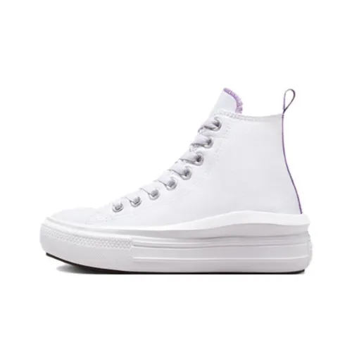 Converse Chuck Taylor All Star Детские кеды High Топ Белый Школьный возраст