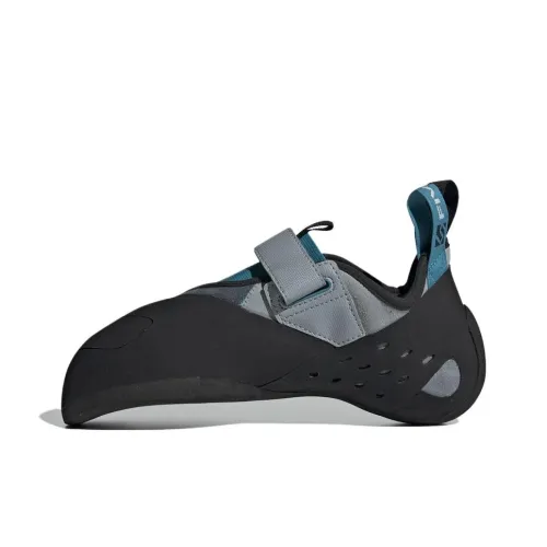 Adidas Slip-resistant Abrasion-resistant Low Top Climbing Shoes Men's Black Adidas Противоскользящие Износостойкие Низкие Кеды Обувь для скалолазания Мужская Черная