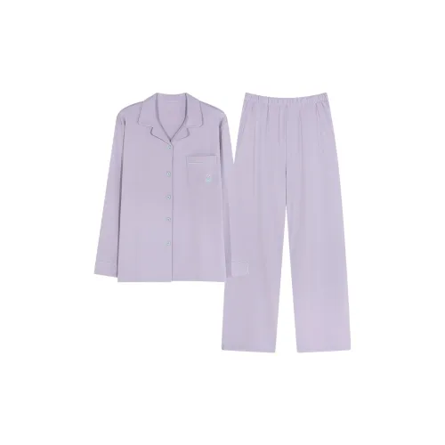 PBENO PD Пижамный комплект Женский Темно-красный Фиолетовый