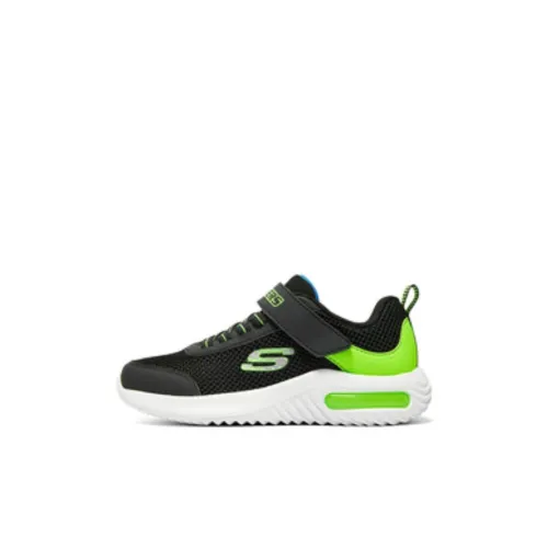 Skechers Kids Беговые кроссовки Низкие Черные Зеленые Kids