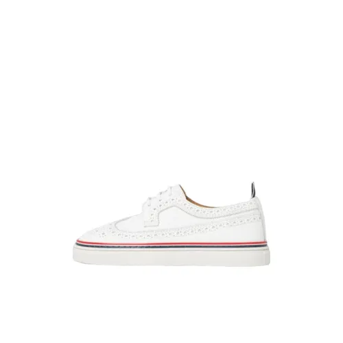 THOM BROWNE Детские Скейтбординги Низкий Топ Белый Kids