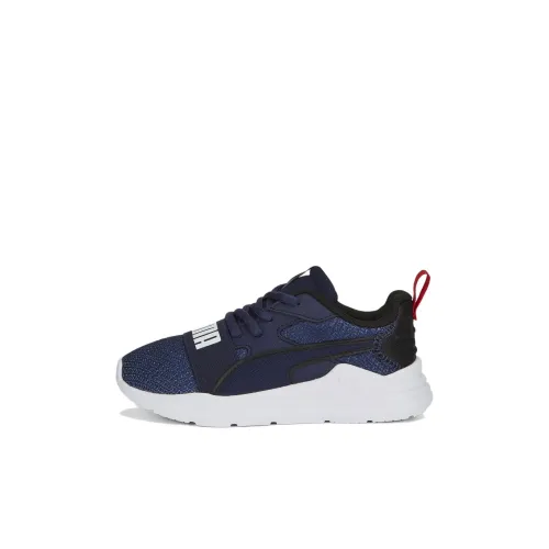 PUMA Wired Run Pure Low Топ Kids Lifestyle Shoes Синий Детский