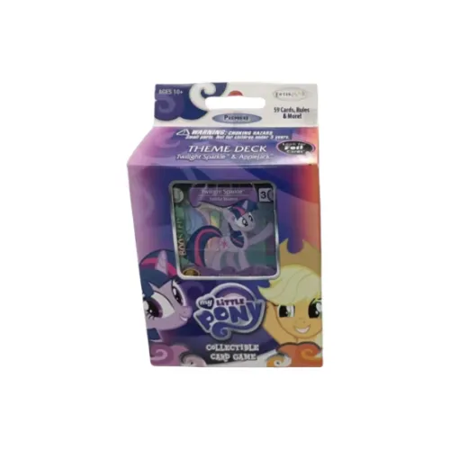 Hasbro Сумеречная искра Мой маленький пони American Edition Карточки Deck Premiere IP Аниме Карточки Одна коробка 59 Пк