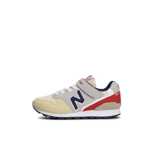 NEW BALANCE KIDS Беговые кроссовки с низким верхом, серо-бежевые, для детей