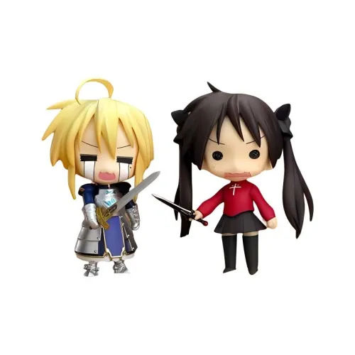 GSC Nendoroid №034 Lucky Star Таффета Рин Тосака Saber Набор фигурок в стиле чиби