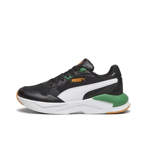 PUMA X RAY Детская повседневная обувь Низкий топ Черный Белый Желтый Для школьного возраста