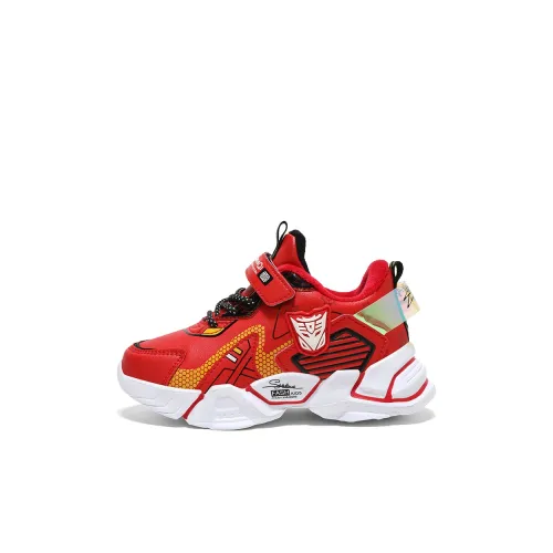 ASIAN MICKEY Низкий Топ Детская Беговая Обувь Красная KIDS