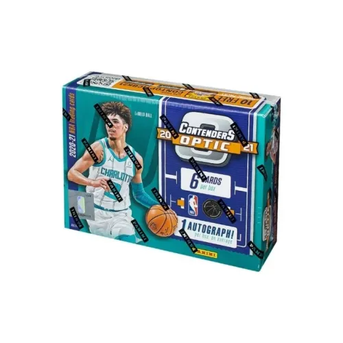 Панини NBA Баскетбольная карта 2020 21 Contenders Optic Hobby Bo Спортивные карты 1 коробка включено