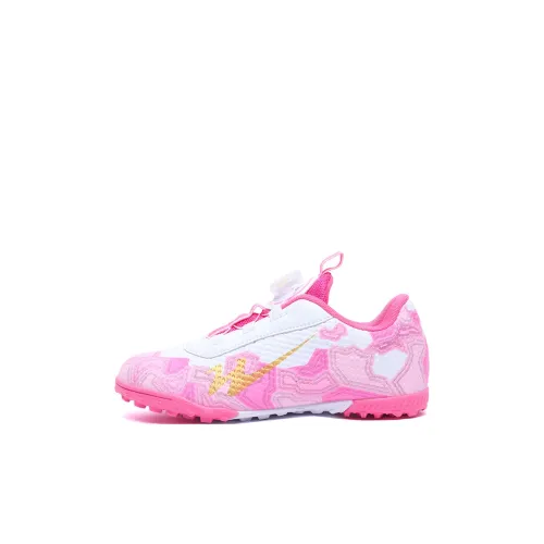 Binary Детские футбольные бутсы Low Топ Белый Розовый Kids