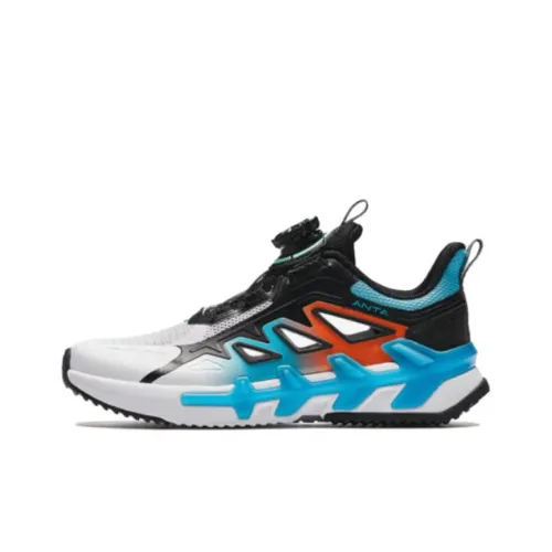 Antakids Детские сандалии Черный, белый и синий Для школьного возраста