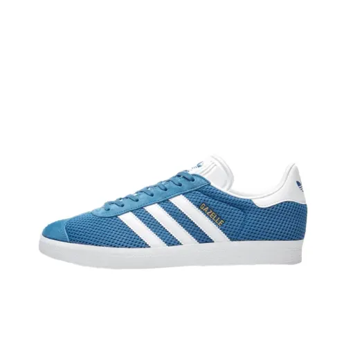 Adidas Originals Gazelle Low Топ Скейтборд Кроссовки Мужские Синие Белые