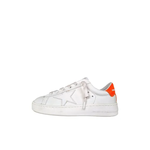 Golden Goose Низкий Топ Детский Скейтбординг Белый Детский