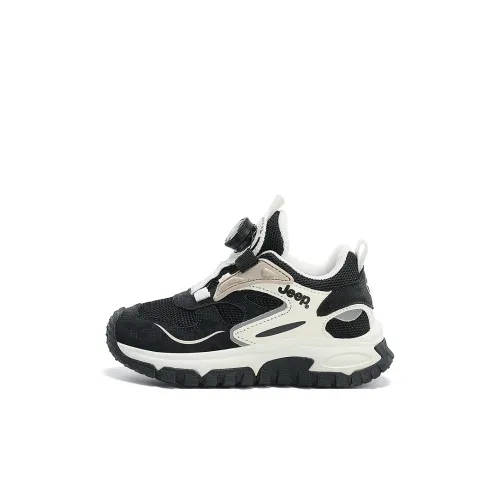 JEEP Детская повседневная обувь Low Top Черный Белый Kids