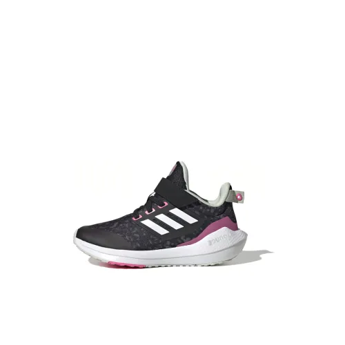 Adidas EQ21 Амортизация Износостойкий Низкий Топ Детская Беговая Обувь Черный Розовый Детский