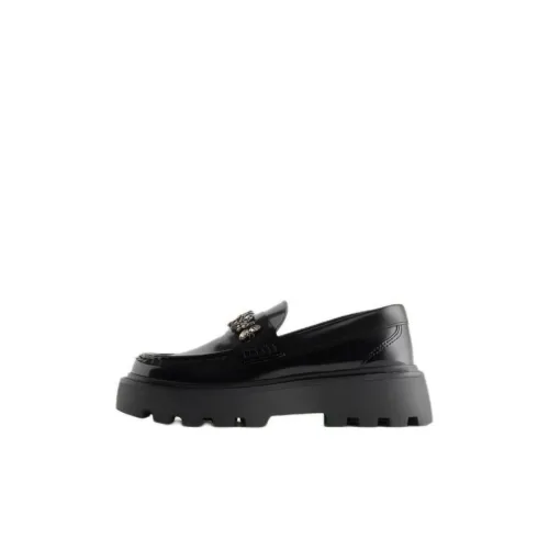 ZARA Детская кожаная обувь Low Top Черный Kids