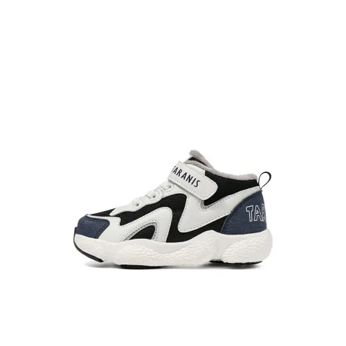 TARANIS Slip-resistant Thermal Low-Top Kids Lifestyle Shoes White Blue Black Infant TARANIS Противоскользящие термальные низкие кеды для детей белые синие черные для малышей