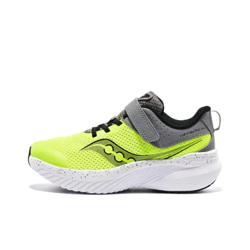 Saucony Kinvara Elite 14 Детская беговая обувь Низкий топ Желтый Серый Kids