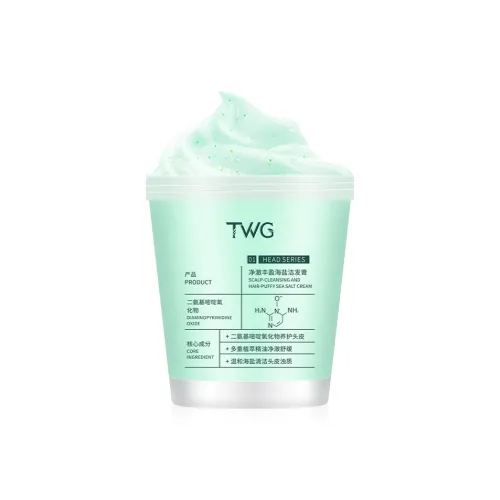 TWG Pure And Clear Sea Salt Шампунь Глубокая чистка Увлажняющий Контроль жирности Уменьшение зуда 260г 260г*2 260г*3