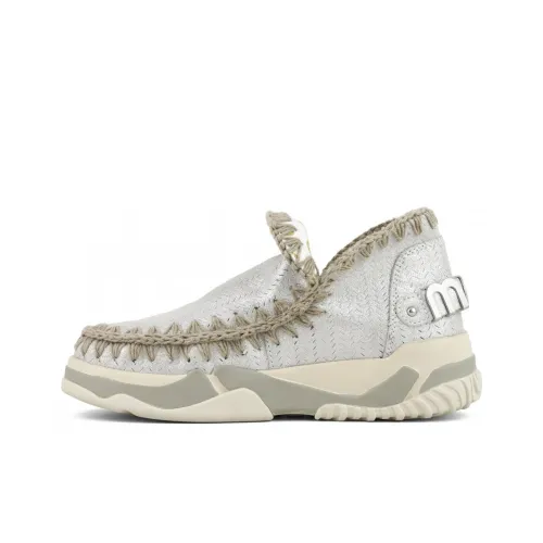 MOU Casual MID Топ Silver Women's