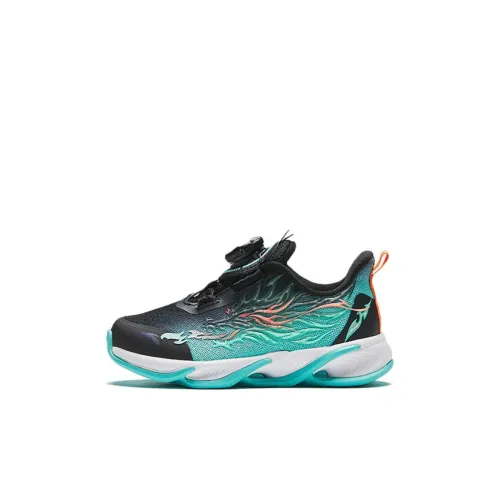 Antakids Огонь Anti KICK Амортизация Низкий Топ Детские беговые кроссовки Зеленый Children Возраст 3-7 лет