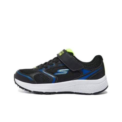 Беговые кроссовки Skechers Kids Low Top Черные Синие для школьников