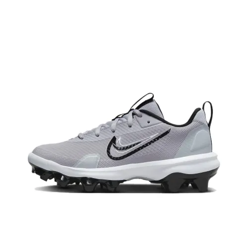 Nike Force Trout 9 Slip-Resistant Abrasion-Resistant Low Top Детские Тренировочные Кроссовки Черные Серые Подростки