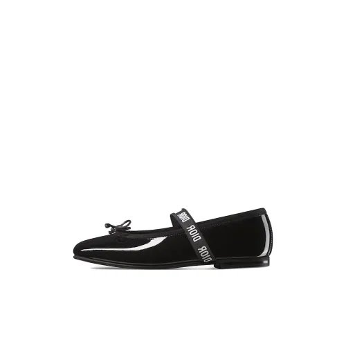 DIOR Детская кожаная обувь Low Top Черный Kids