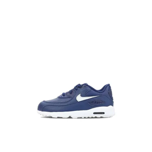 Nike Air Max 90 Амортизация Низкий Топ Обувь для малышей Синий Infant Wa Toddler