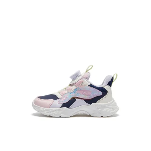 361°KIDS Амортизация Дышащий Термический Низкий Топ Детские Лайфстайл Обувь Светлый ПУ (Полиуретан) Синий Детский