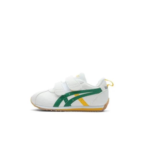 Asics Cotla Low Топ KIDS Lifestyle Shoes Бело-зеленый Детские 3-7 лет