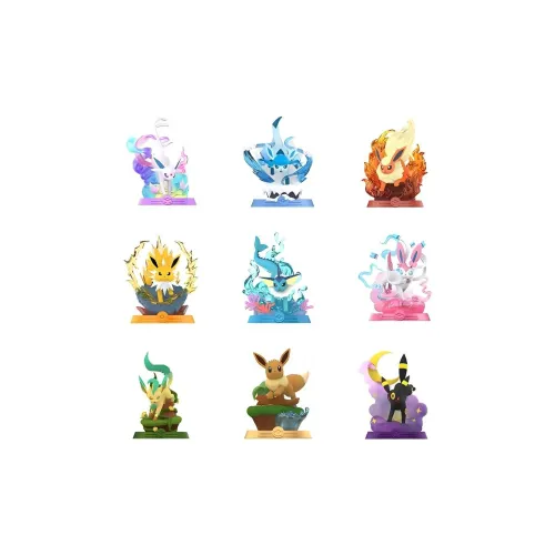 POKEMON Приключение Awaits! Коллекция Eevee Слепые коробки Один Blind Коробка Целая коробка 9 шт