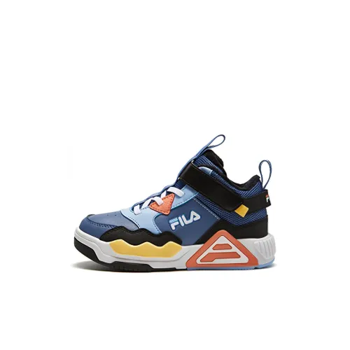 FILA KIDS Memphis Board Low Топ Детская Беговая Обувь Синие Белые Малыш