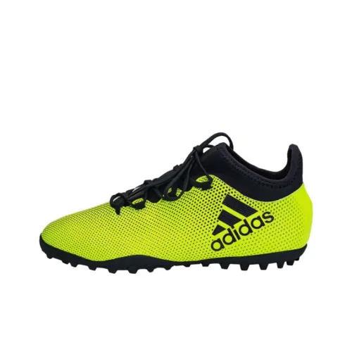 TANGO x Adidas X 17,3 TF Шипы Slip Resistant Abrasion Resistant Футбольные бутсы Мужской Зеленый