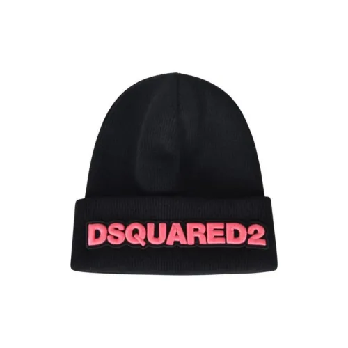 DSQUARED 2 Шерсть Бини Женские Черный