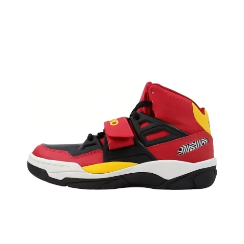 Adidas Mutombo TR Блок Амортизация Износостойкий MID Топ Баскетбольные кроссовки Унисекс Красный