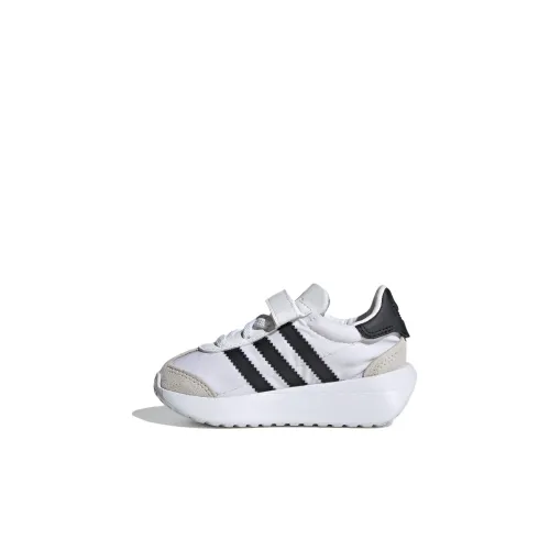Adidas Originals COUNTRY XLG Амортизация Износостойкий Низкий Топ Обувь для малышей Белый Серый Infant и Toddler