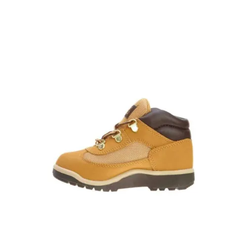 Timberland Детская туристическая обувь MID Топ Коричнево-черный дошкольная