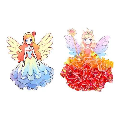 ZHIENB Kids DIY Девушка Мечтательный Платье Вверх Стикер Развивающие игрушки