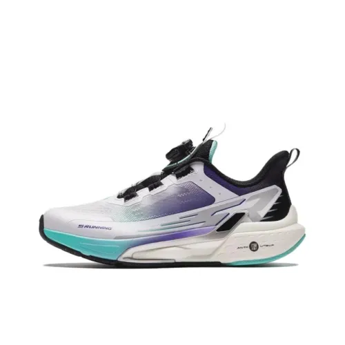 Antakids Decisive Lite Амортизация Устойчивость к истиранию Дышащий Низкий Топ Детская Беговая Обувь Белый Синий