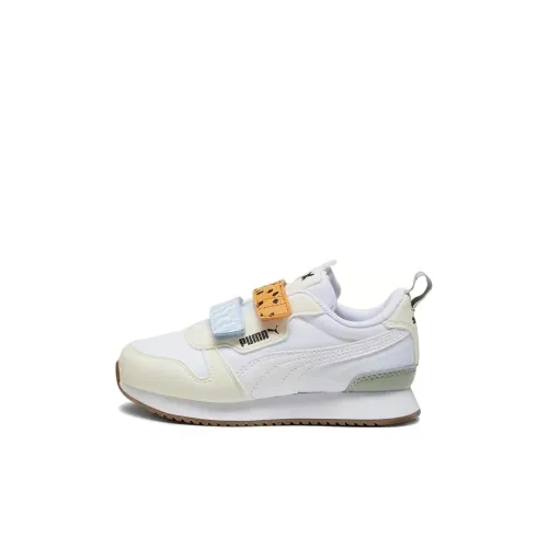 PUMA R78 Детская беговая обувь Низкий топ Белый Kids