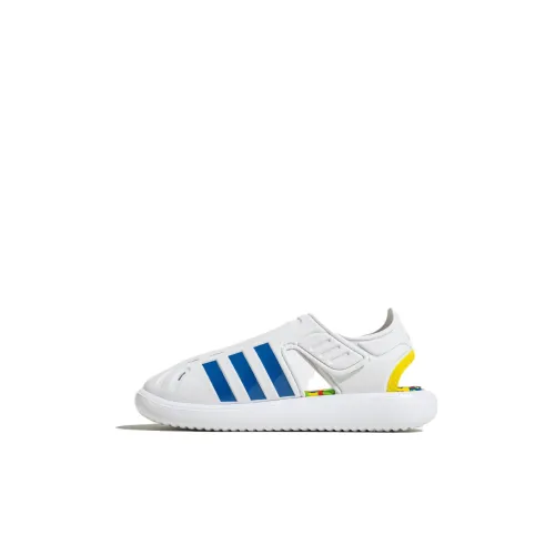 Adidas Water Sandal Детские сандалии Белый и синий цвет Предшкольные