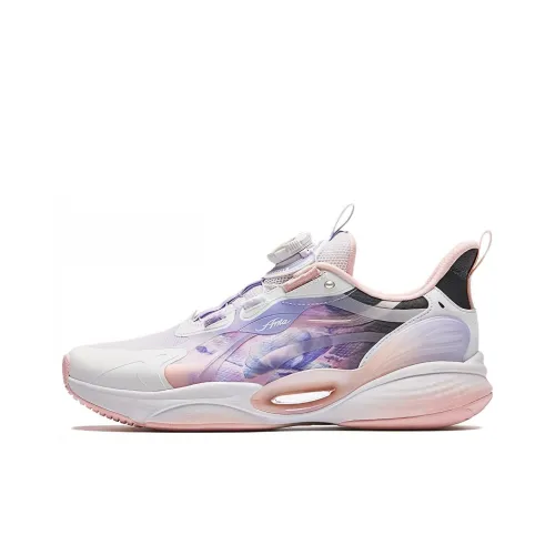 Antakids Амортизация Низкий Топ Детские Беговые Кроссовки Белый Розовый Синий Подростки